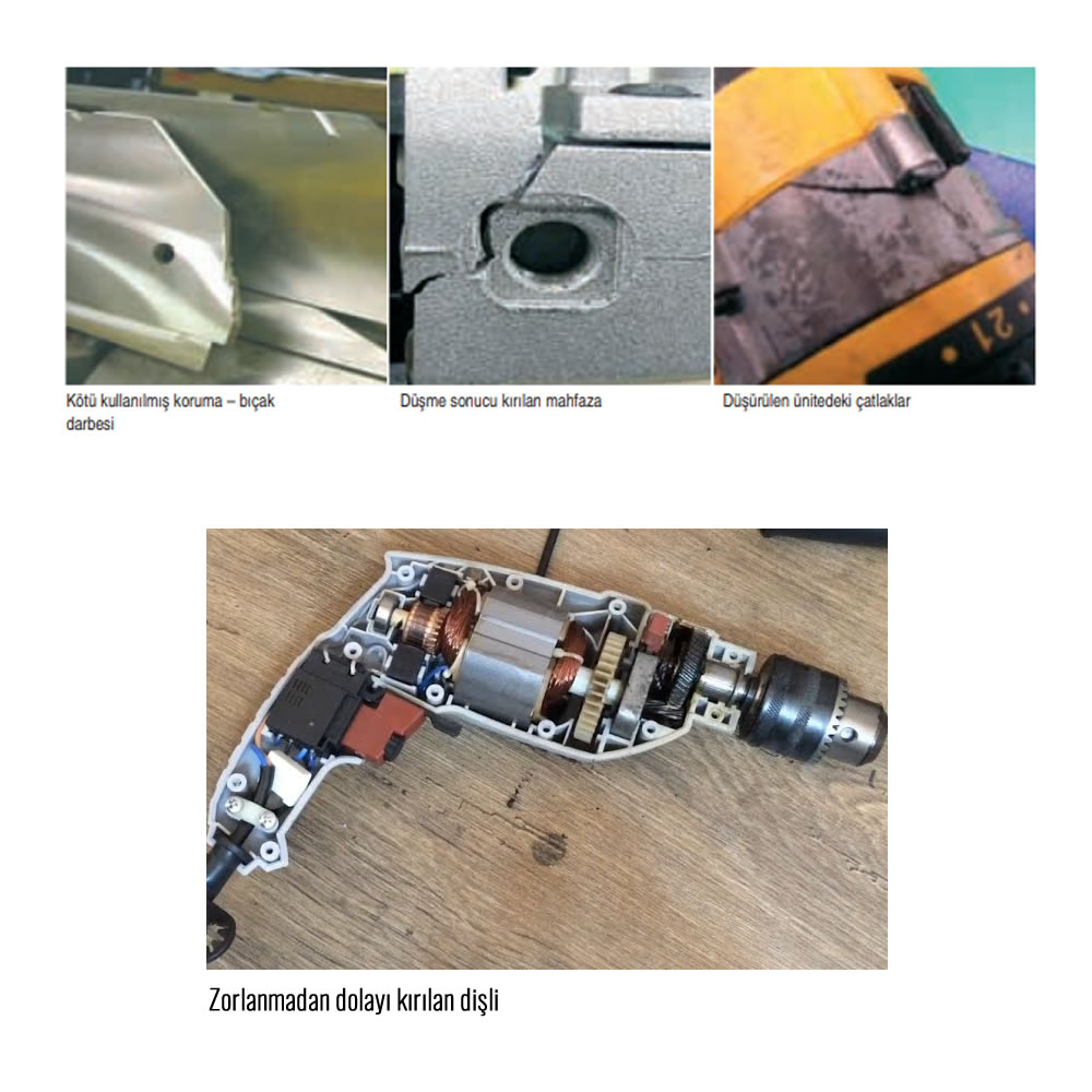 Ekinler El Aletleri arızalı ürün