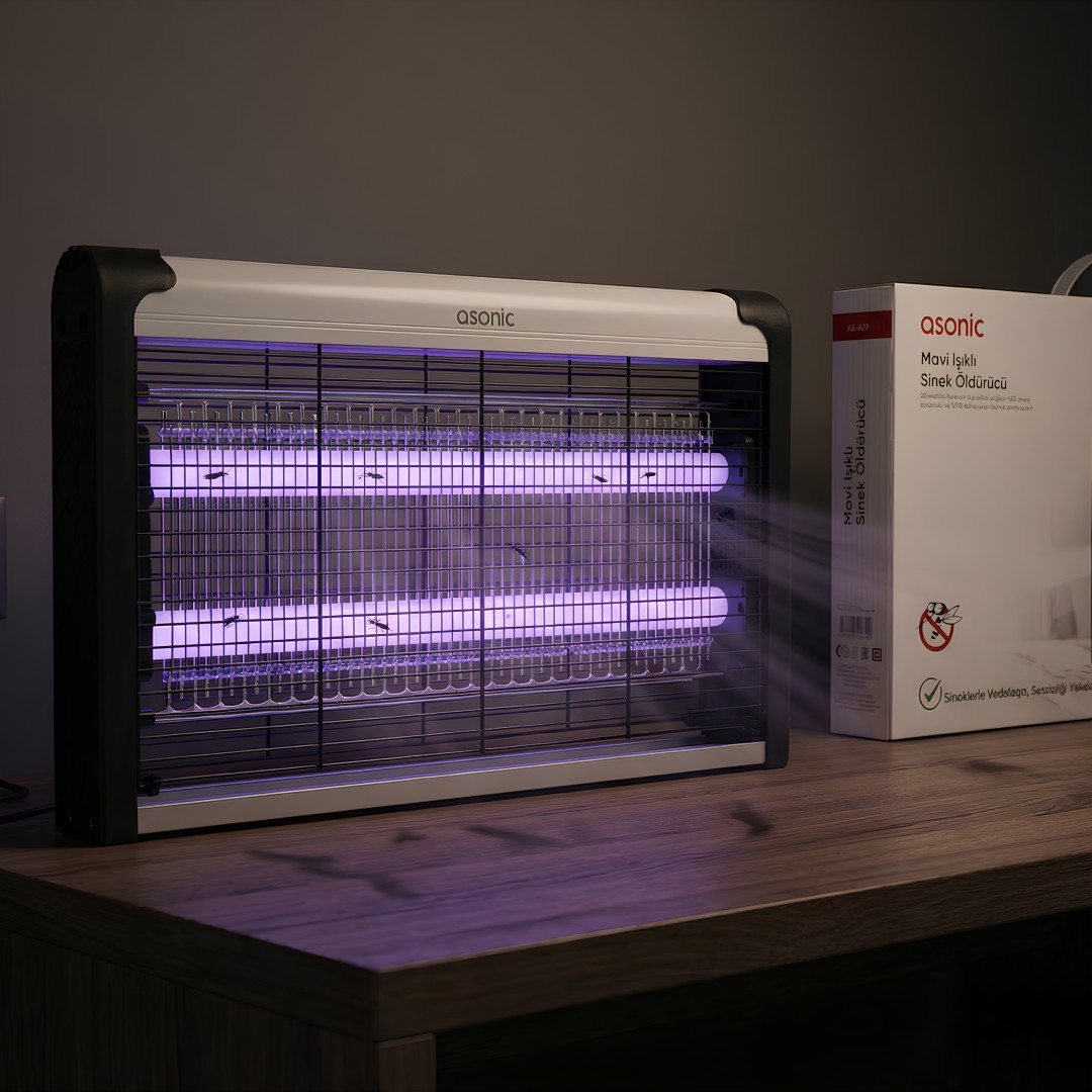 Asonic As A28 4w 2000v Uv Isikli Elektrikli Sinek Oldurucu Siyah Yorumlari