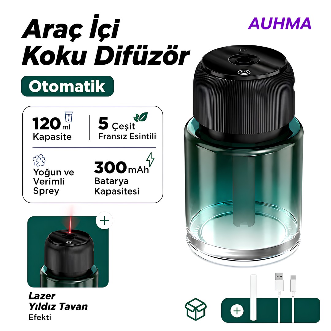 Auhma Af 10 160 Ml Arac Ici Hava Nemlendirici Aromaterapi Model Fiyatlari