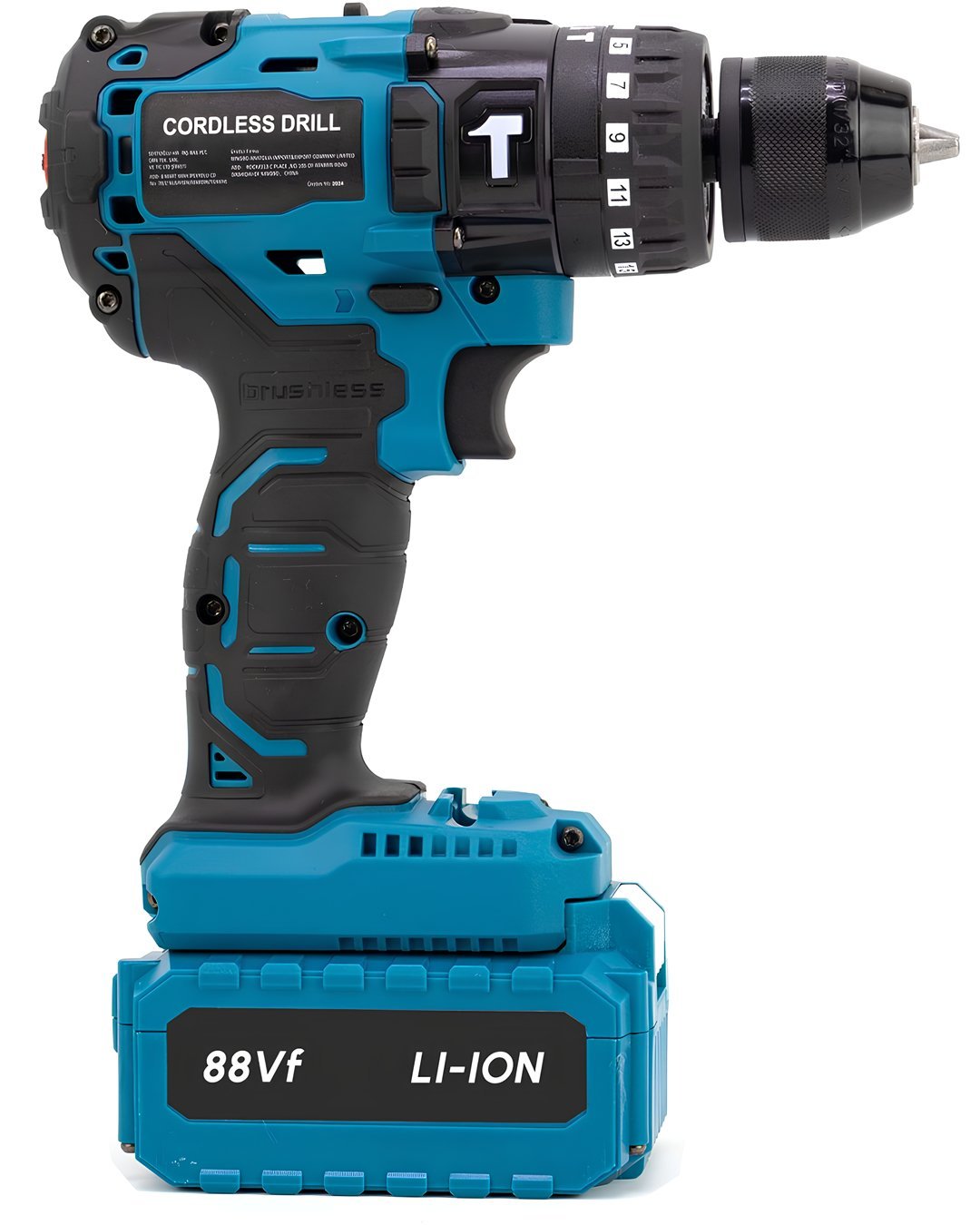 BoschPlus EEA398 Yeni Kömürsüz Akülü Darbeli Vidalama Matkap Seti Çift Batarya 88vf 5ah 84 Parça bataryalar