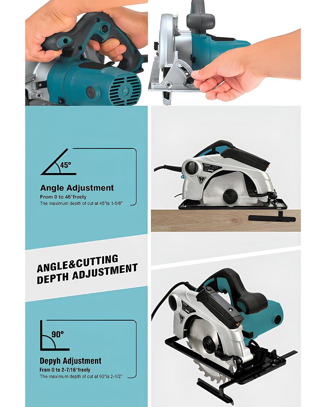 Bosch Plus EEA192 Professional Elektrikli Daire Testere 1400W (Mavi)