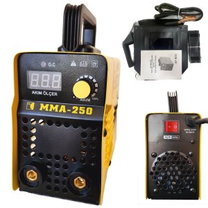 DewaltPlus EEA243 MMA250 İnverter Turbo Çanta Kaynak Makinesi (Sarı)