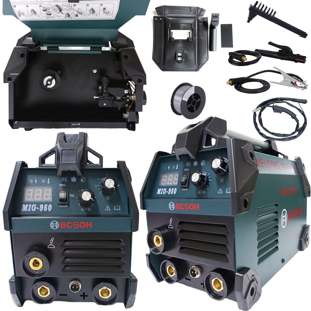 BoschPlus EEA255 MIG950 Yeni Nesil Gazsız Gazaltı Kaynak Makinesi German Style