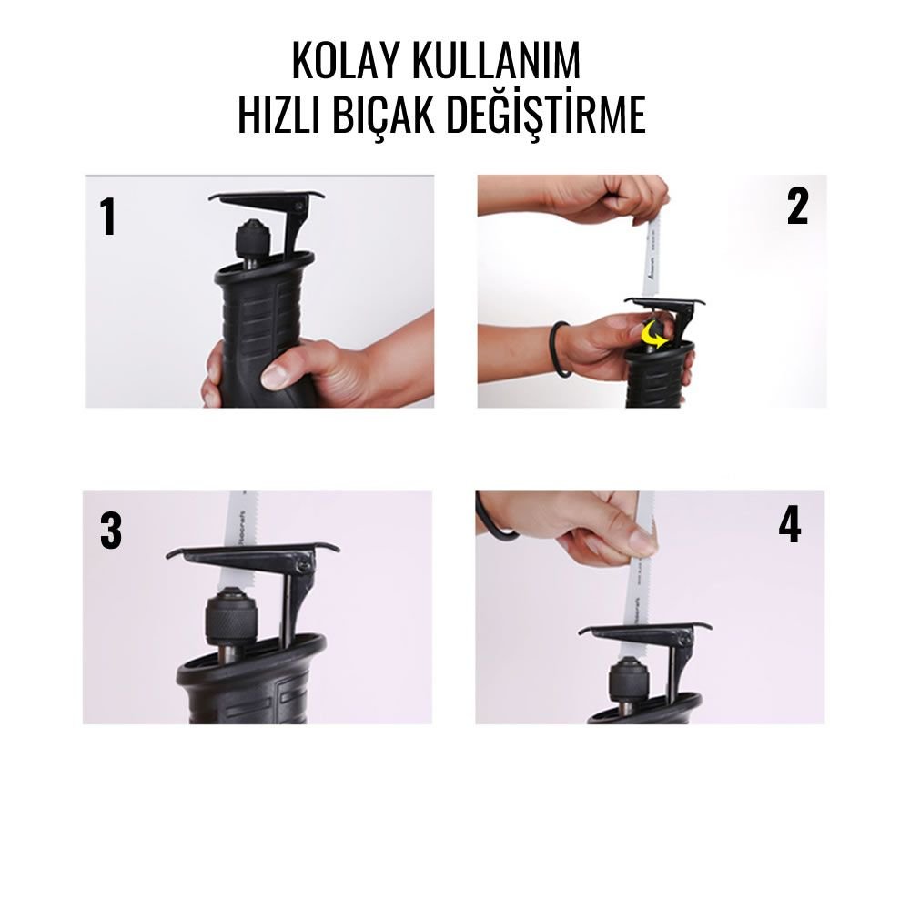 BoshPlus EEA310 Akülü Tilki Kuyruğu Testere Kılıç Testere 36Vf özellikler