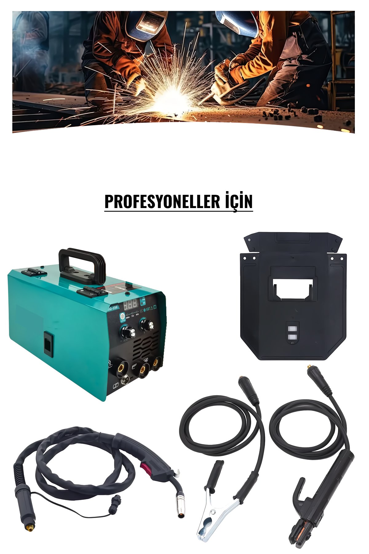 Bosch Plus EEA338 Premium 350A Tıg Mıg Mma 3 Özelliklikli Gazsız Gaz Altı Kaynak Makinası Fiyatı