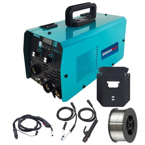 BoschPlus EEA338 Premium 350A Tıg Mıg Mma 3 Fonksiyonlu Gazsız Gaz Altı Kaynak Makinası