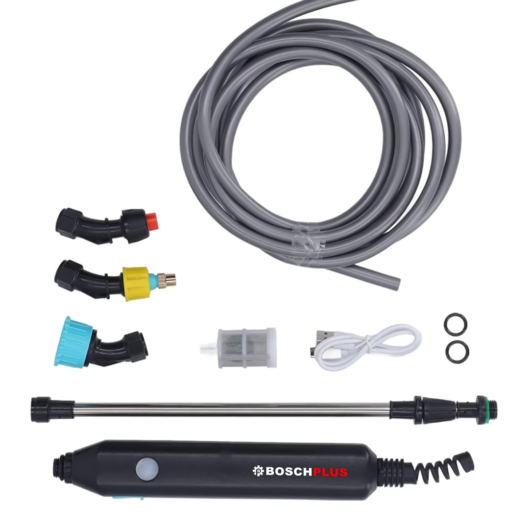 BoschPlus EEA372 Mini Şarjlı Sulama ve İlaçlama Makinesi Siyah