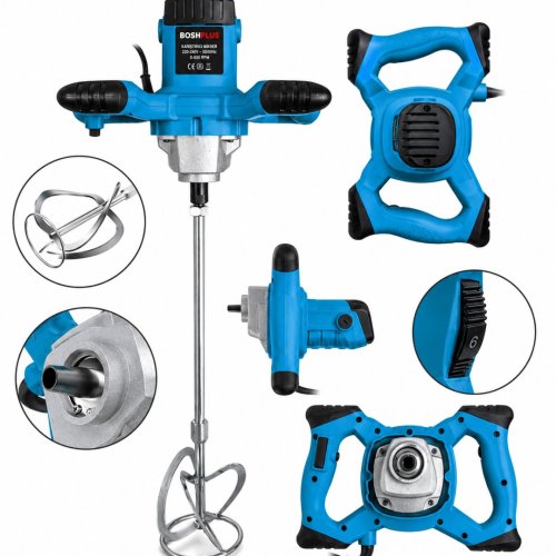 BoshPlus EEA190 Elektrikli Harç Boya Karıştırıcı Mikser 1400w
