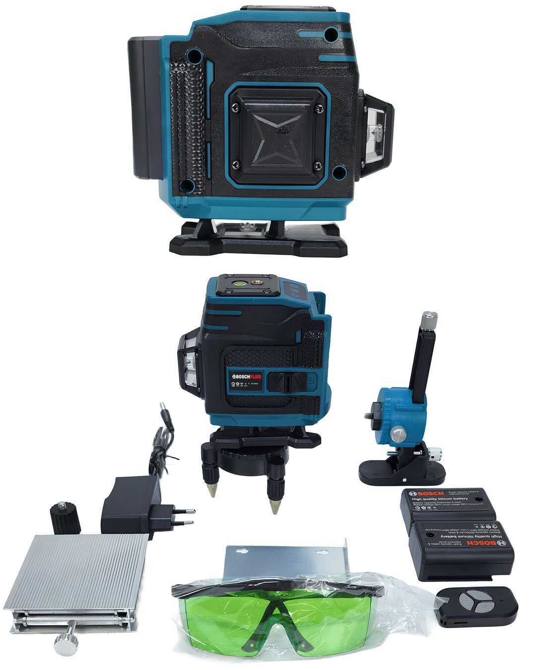 Bosch Plus EEA302 Çift Akülü 12 Köşe 360° 58Vf Otomatik Hizalamalı Lazer Metre (Mavi) model ve fiyatlar