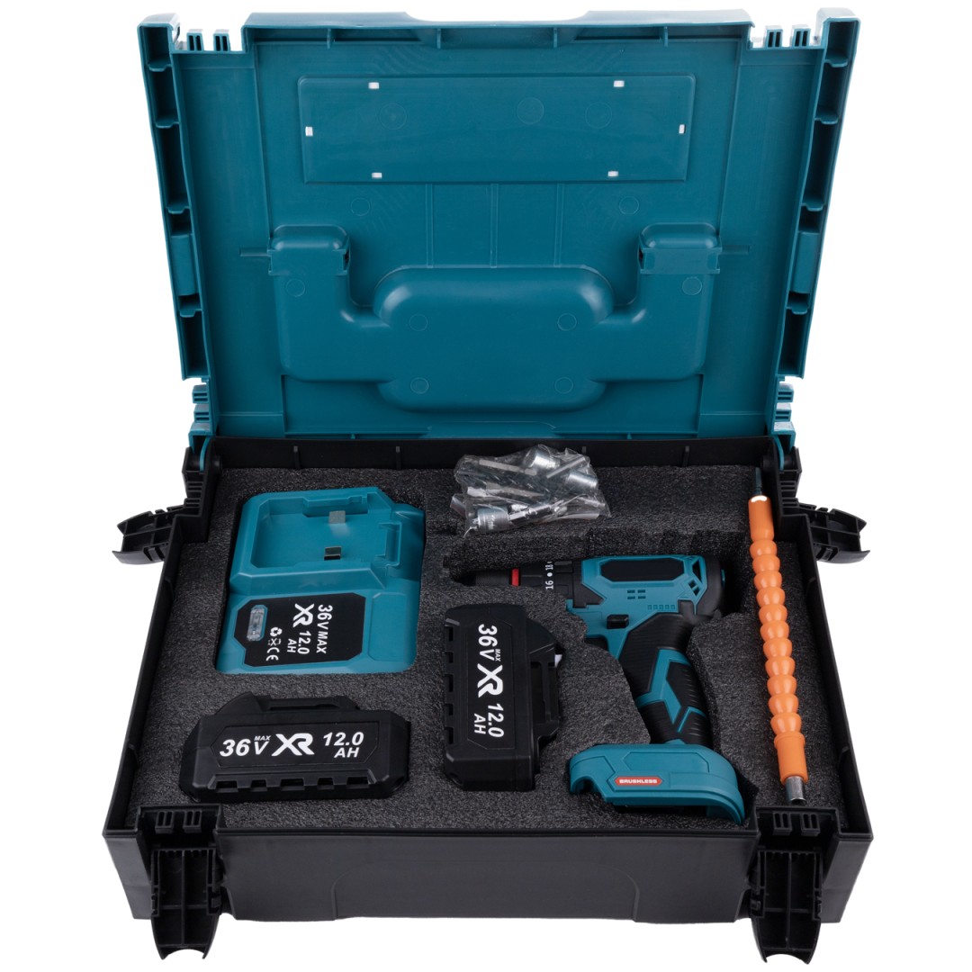 Bosch Plus Eea349 Komursuz Motor 36v 12ah Vidalama Matkap Seti 10p Icerigi