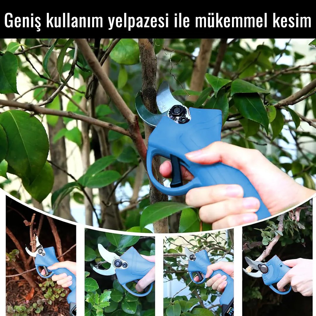 Bosch Plus EEA377 Yeni Akülü Dal Budama Makası 88vf kullanımı