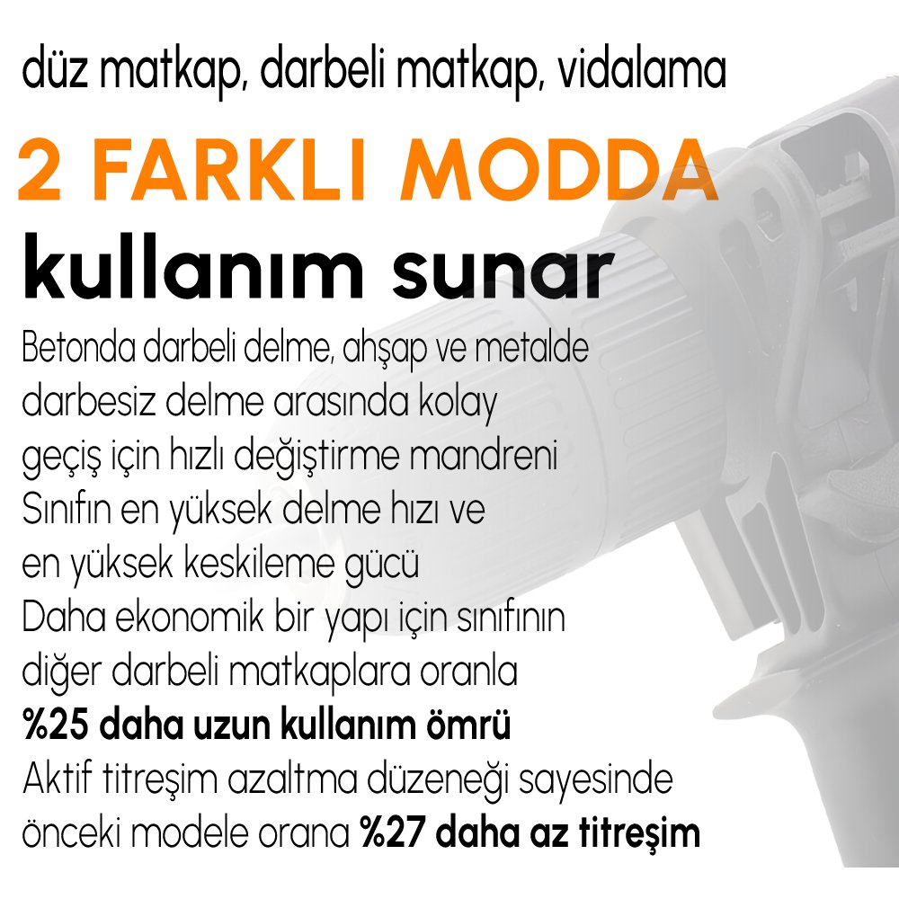 Bosch Plus EEA380 Profesyonel Elektrikli 13mm Darbeli Matkap (Mavi) nedir