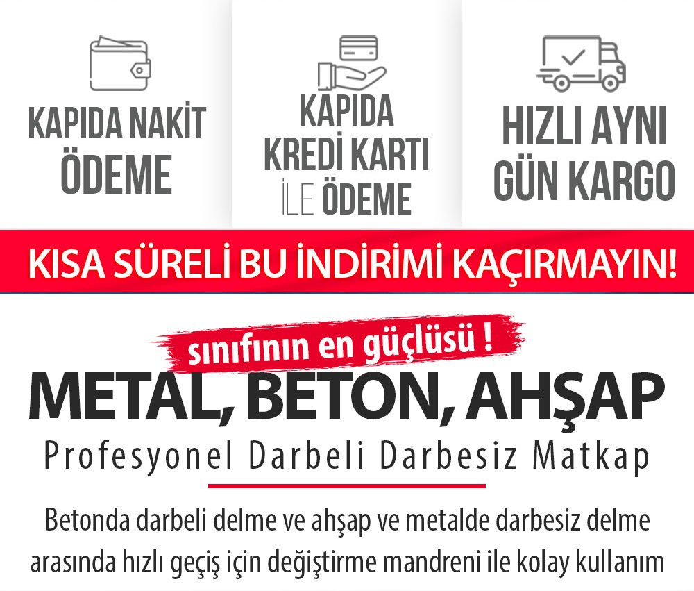 Bosch Plus EEA380 Profesyonel Elektrikli 13mm Darbeli Matkap (Mavi) özellikler