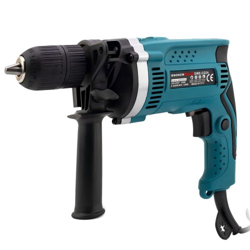 BoschPlus EEA380 Profesyonel Elektrikli 13mm Darbeli Matkap (Mavi)