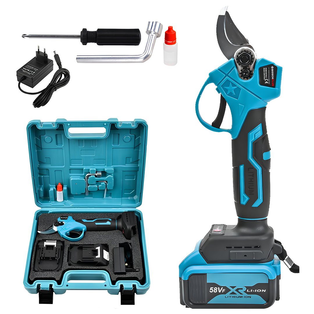 BoschPlus EEA384 Profesyonel Akülü Dal Budama Makası 30mm 58Vf