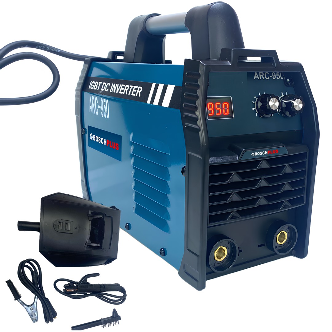 BoshPlus EEA409 ARC 950 DC İnverter Dijital Kaynak Makinesi (Mavi)