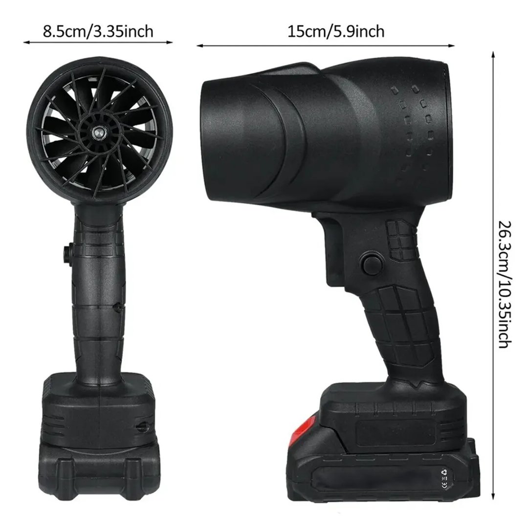 BoschPlus EEA422 Akülü Çift Bataryalı Hava Üfleme Makinesi Siyah 88Vf ölçüleri