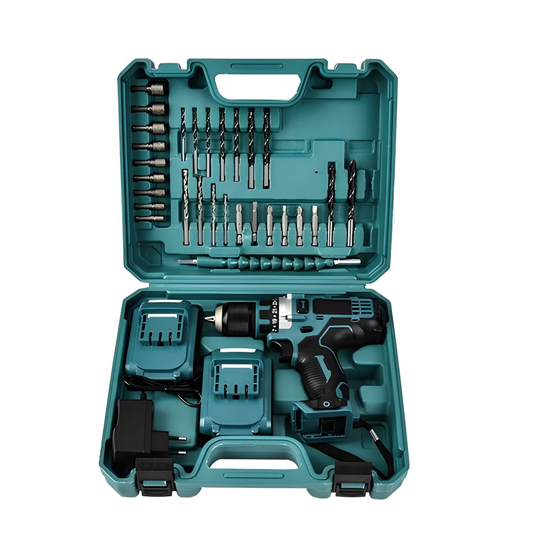 BoschPlus EEA472 Akülü Vidalama Matkap Seti + 105 Parça Özel Alışım Çelik Profesyonel Alet Takım Seti çanta