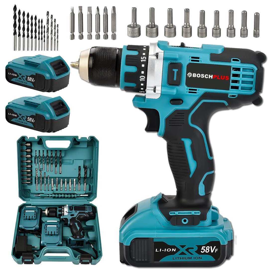 BoschPlus EEA472 Akülü Vidalama Matkap Seti + 105 Parça Özel Alışım Çelik Profesyonel Alet Takım Seti MODEl ve fiyatlar