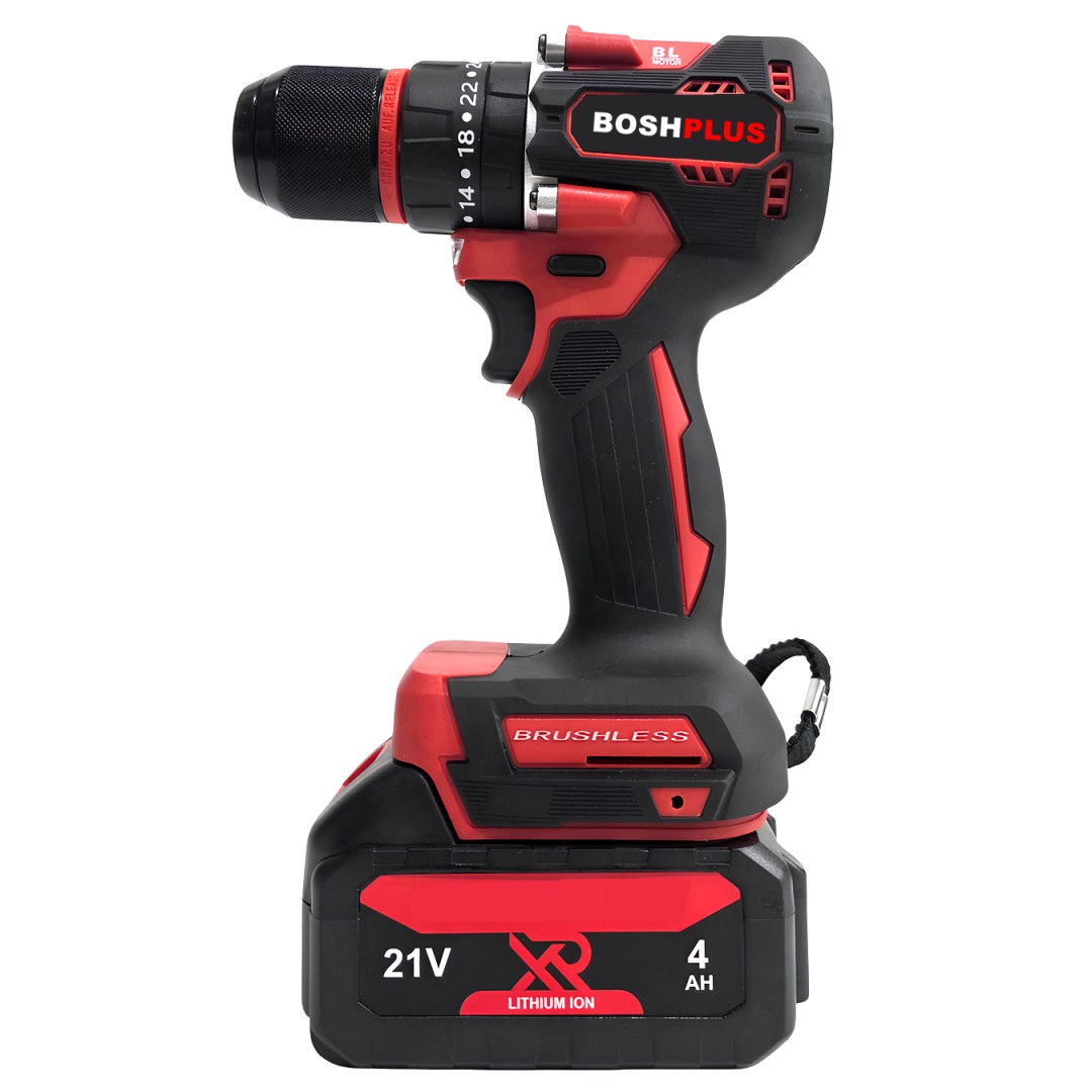 Boshplus PH338 Profesyonel Kömürsüz Akülü Kırmızı 6lı Set 21V 4ah vidalama özellikleri