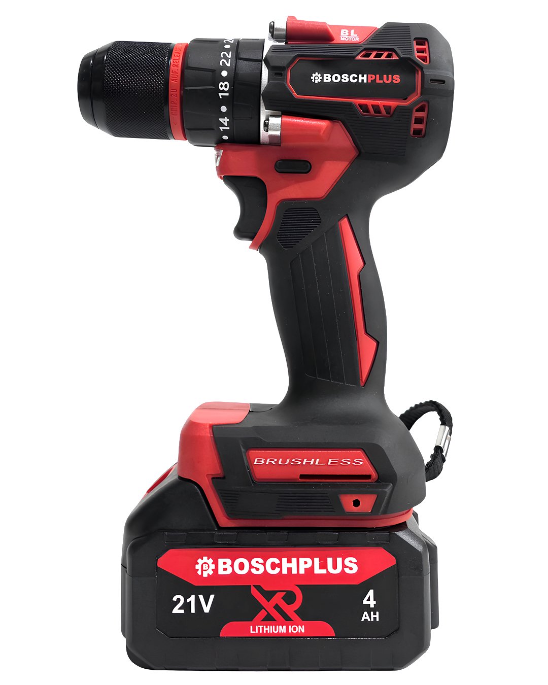 BoschPlus EEA486 Profesyonel Kömürsüz Akülü Kırmızı 6lı Set 21V 4ah vidalama özellikleri