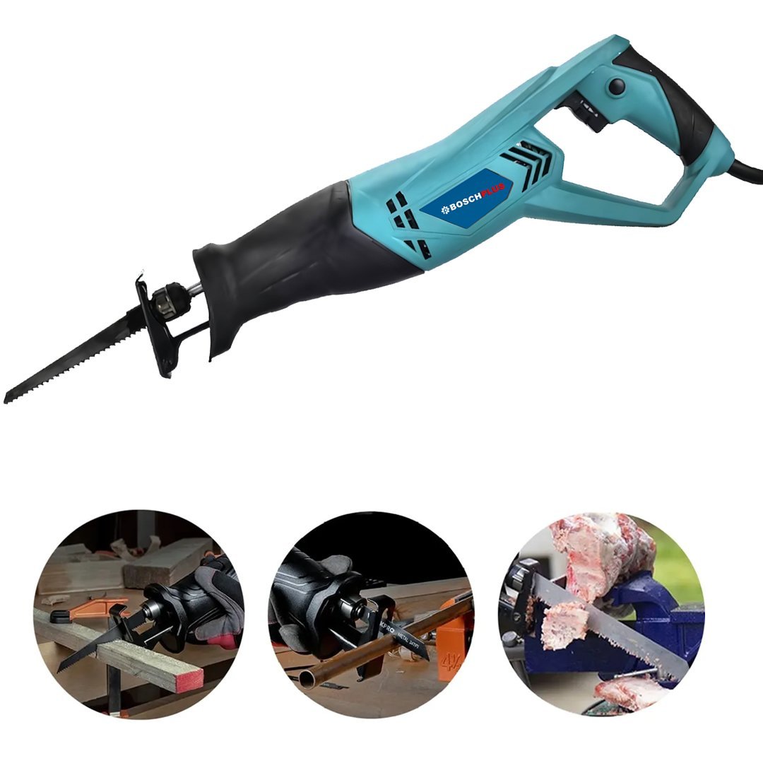 BoschPlus EEA108 Elektrikli Tilki Kuyruğu Testere (Mavi)