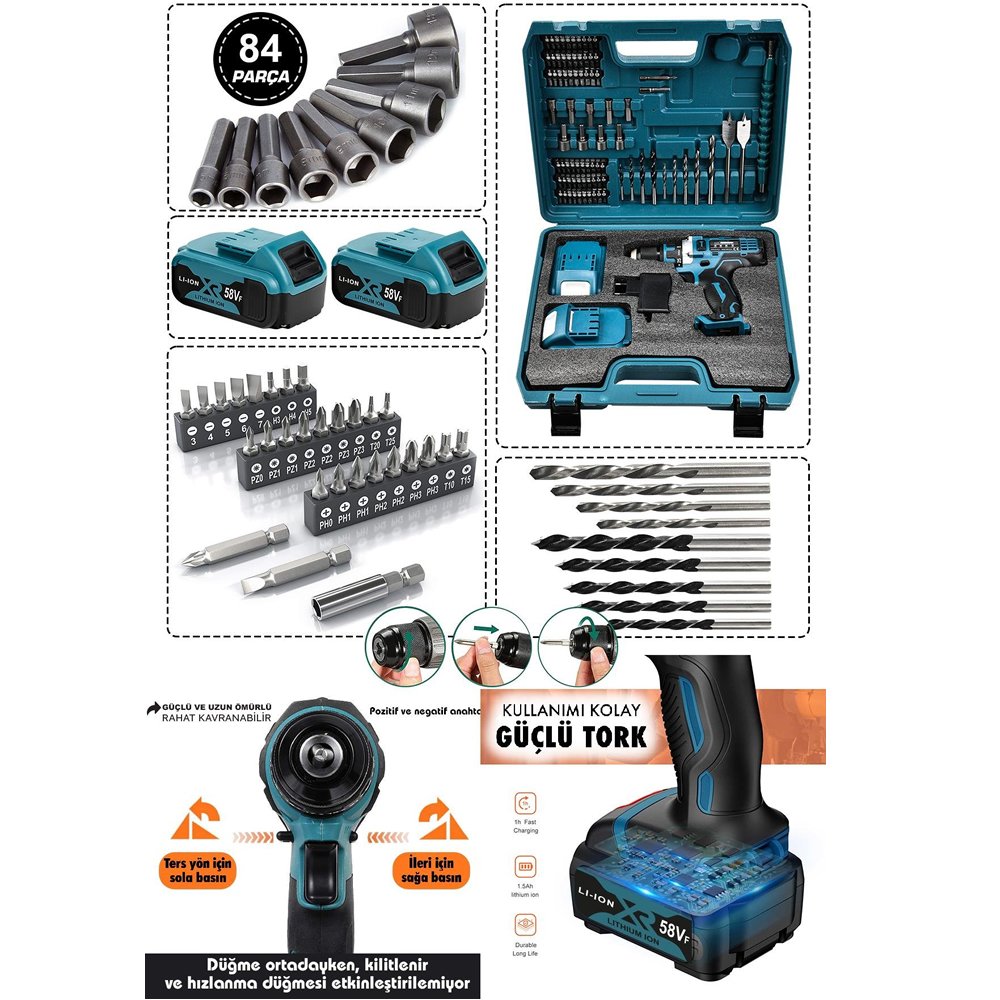 Bosch yeni seri darbesiz matkap özellikler