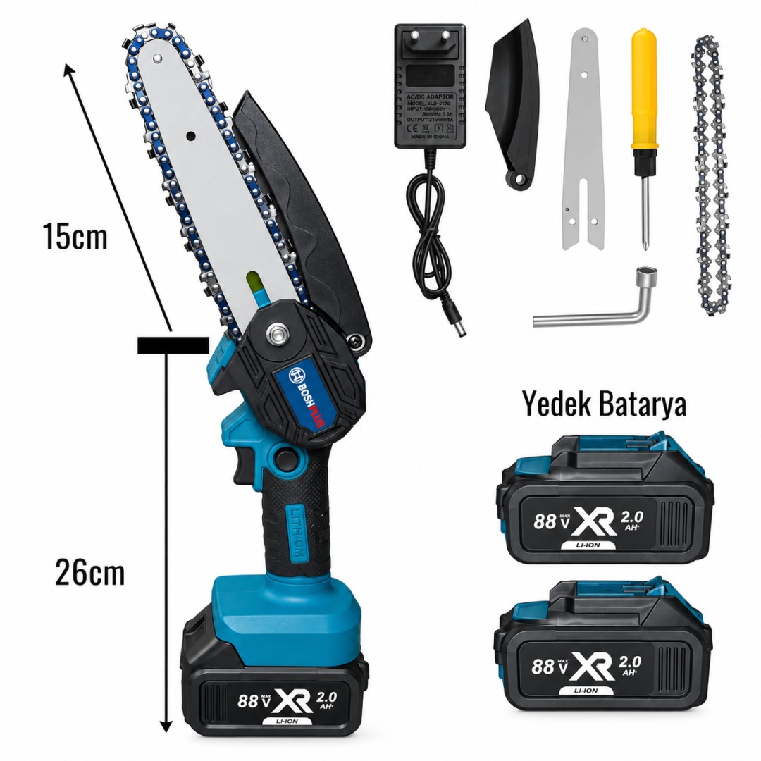 BoschPlus EEA212 Professional 88vf Akülü Dal Budama Dal Kesme Testeresi 15cm Pala 10p model ve fiyatları