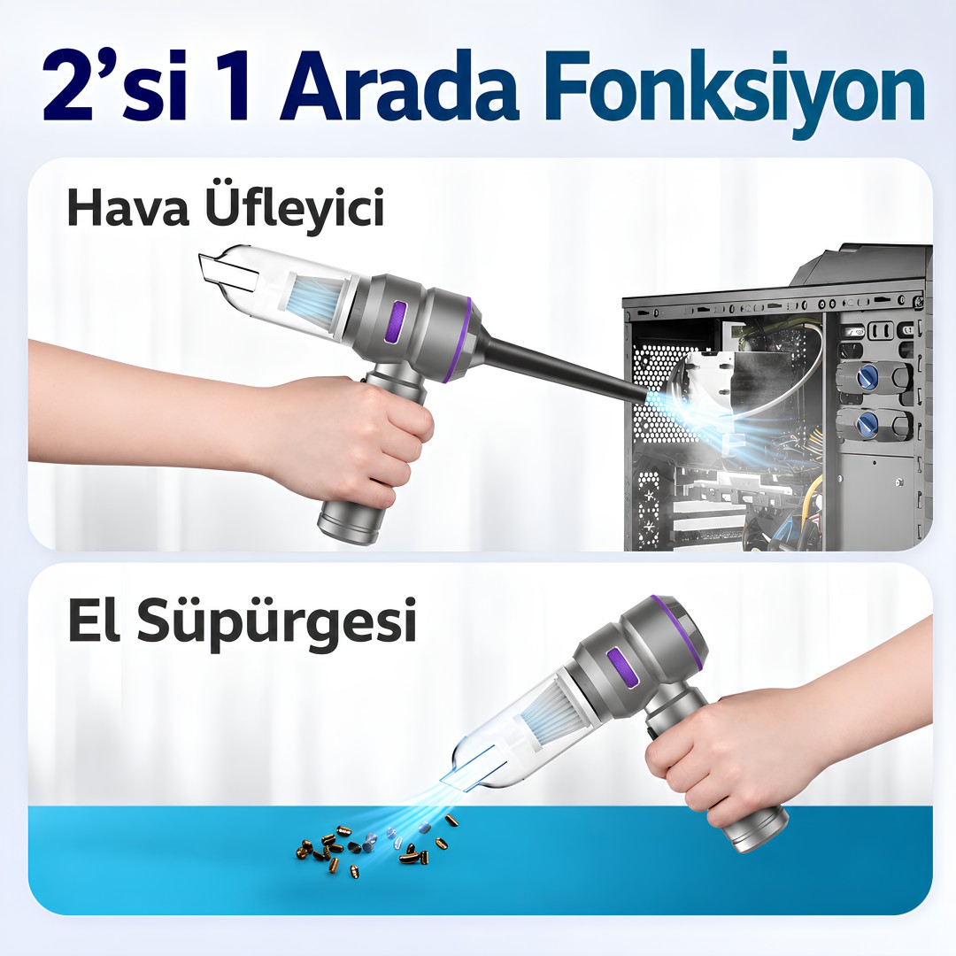 Castu Cs59 Plus Max 20000 Pa 100w Sarjli Supurge Teknik Ozellikleri