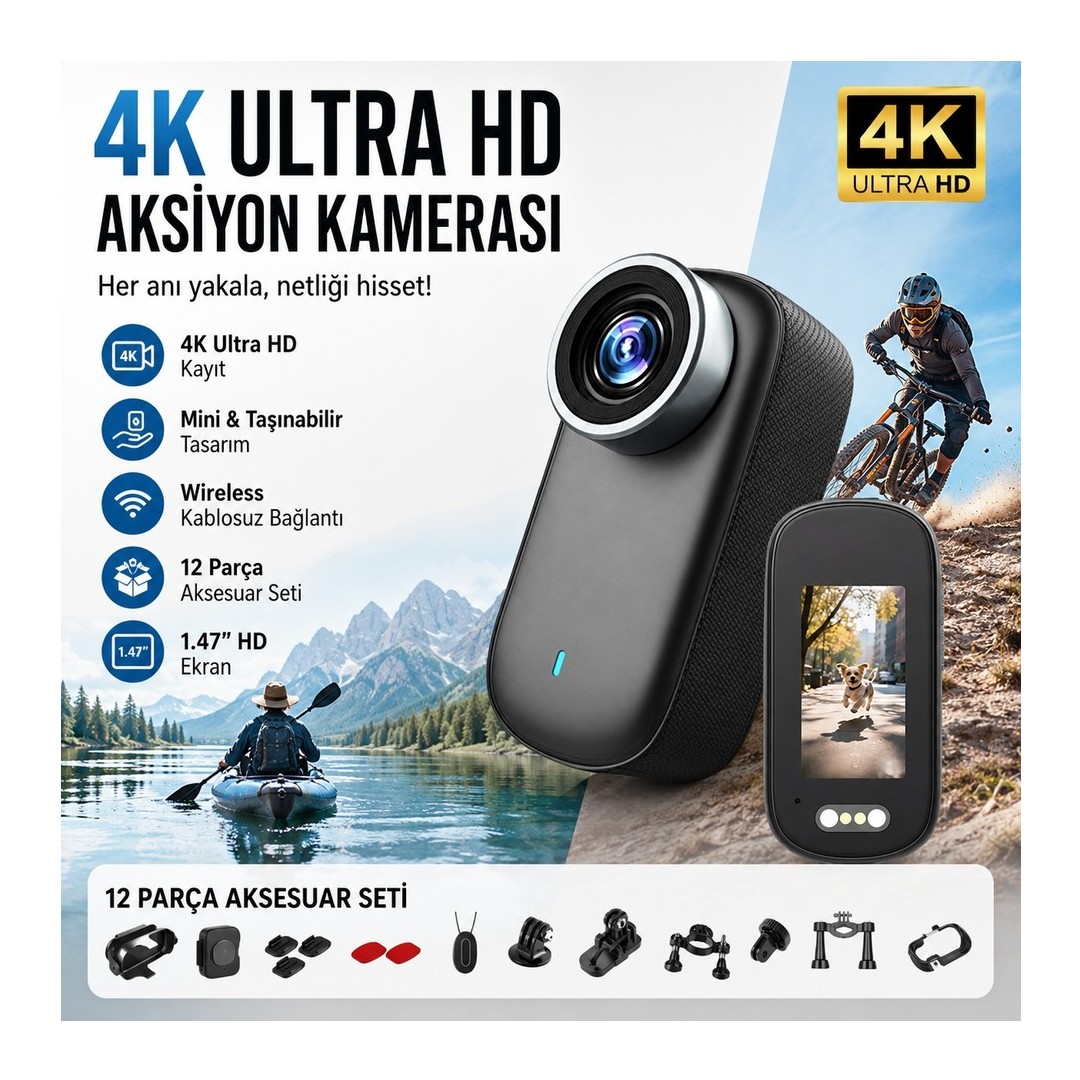 Castu M11 4k Stabilizasyonlu Manyetik Aksiyon Kamerasi Model Ve Fiyatlar