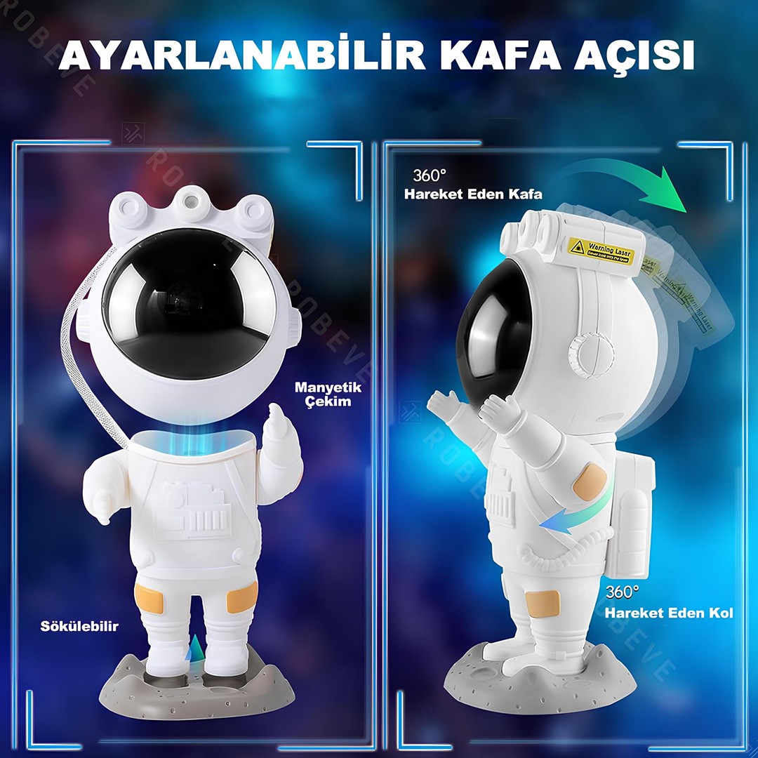 Castu Msz003 Astronot Gece Lambasi Model Ve Fiyatlar