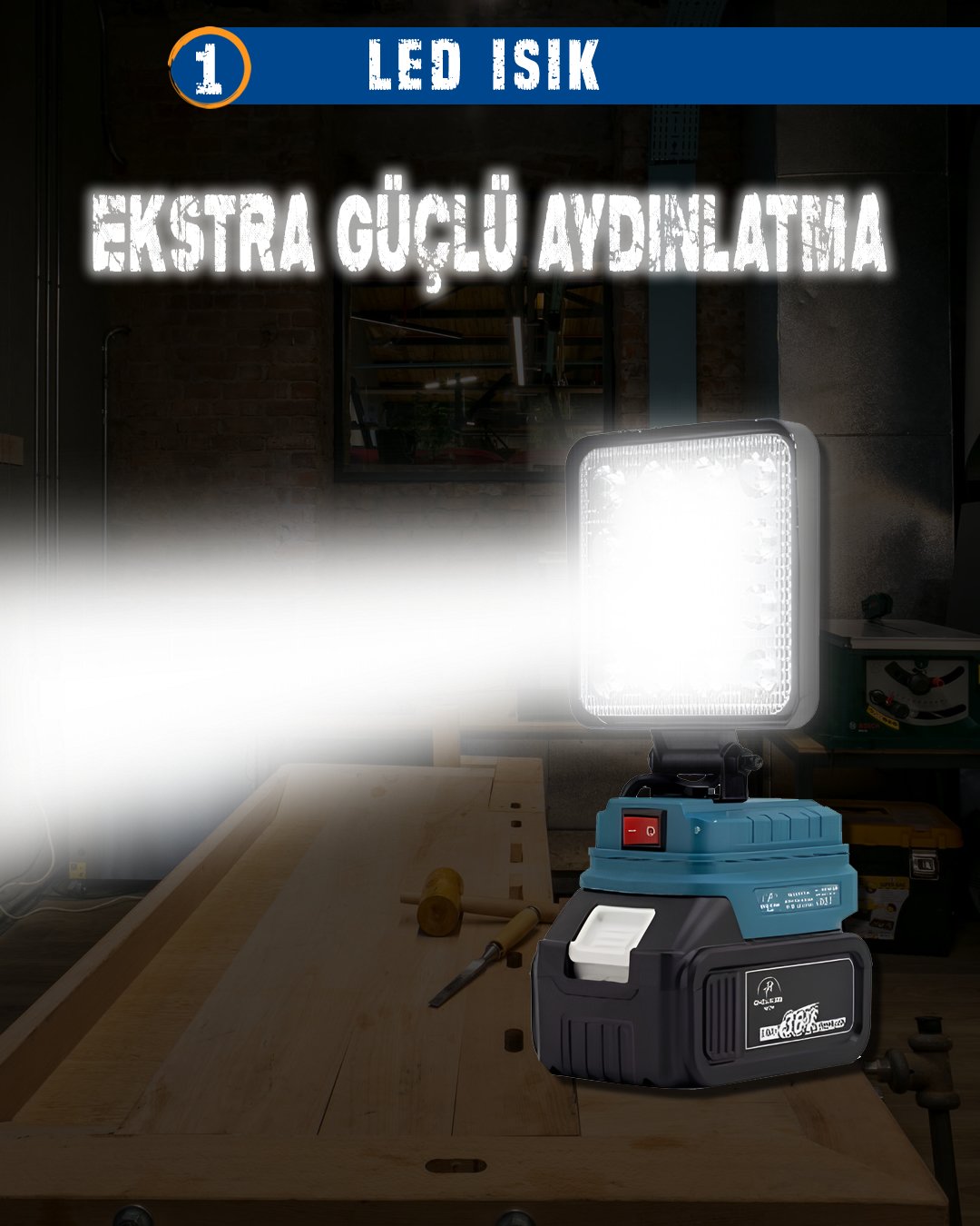 CHELİKBEİ EEA389 Akülü 10 LU Set  led ışık özellikleri