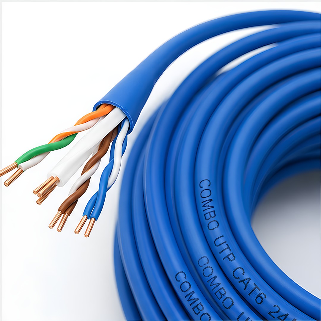 COMBO CM-Cat6-100M 100 Metre CAT6 UTP Network Kablosu