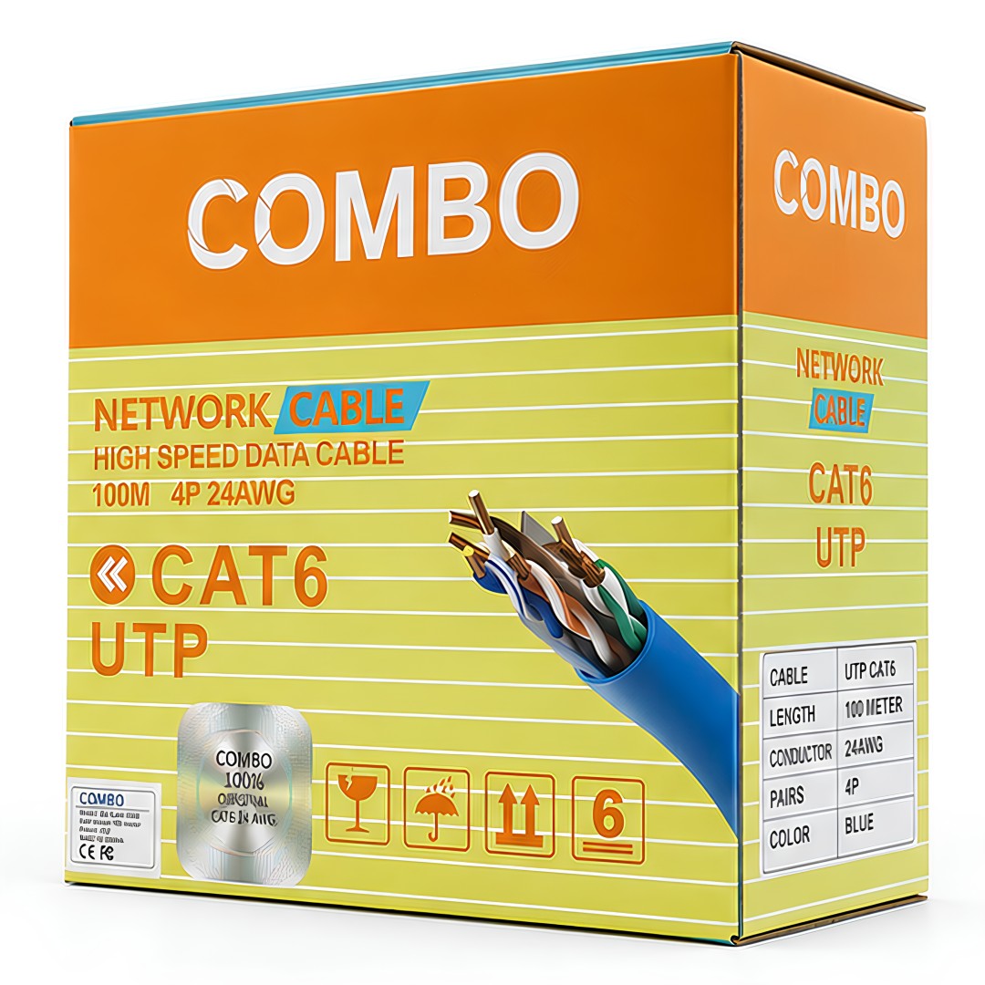 Combo Cm Cat6 100m 100 Metre Cat6 Utp Network Kablosu Mavi Yorumlar
