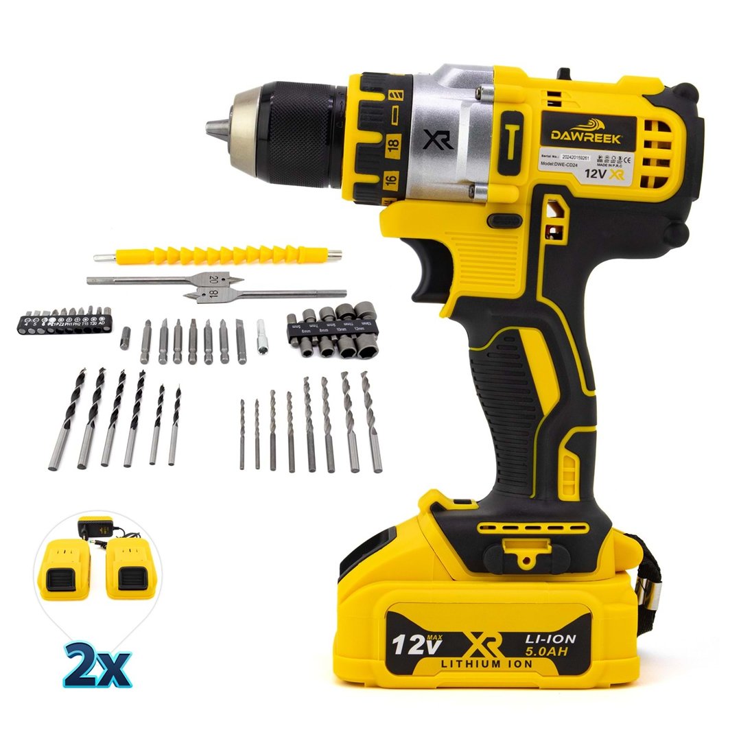 Dawreek BT015 Xr Darbesiz Çift Batarya Şarjlı Matkap Seti 3p Model ve fiyatlar