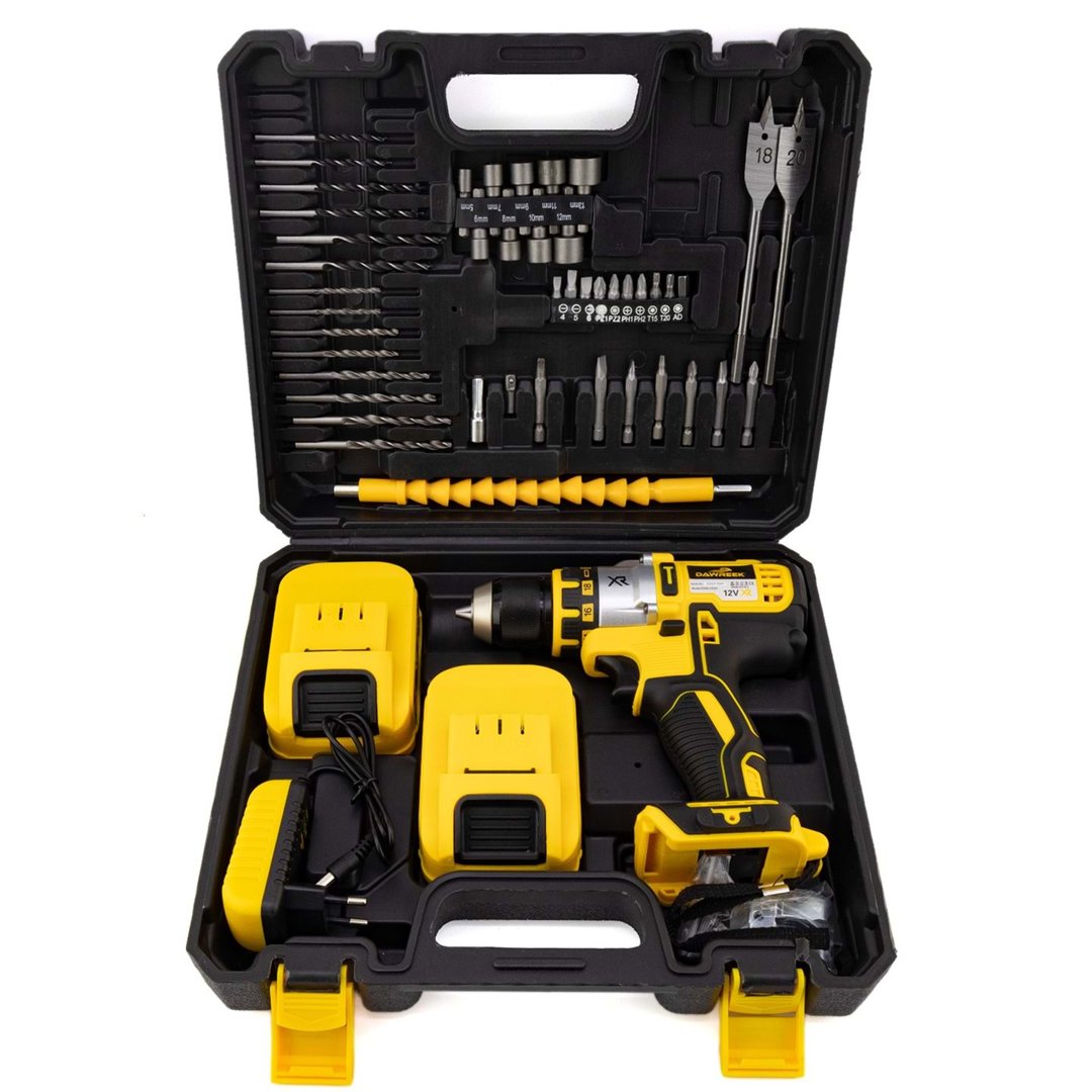 Dawreek BT015 Xr Darbesiz Çift Batarya Şarjlı Matkap Seti 3p yorumlar