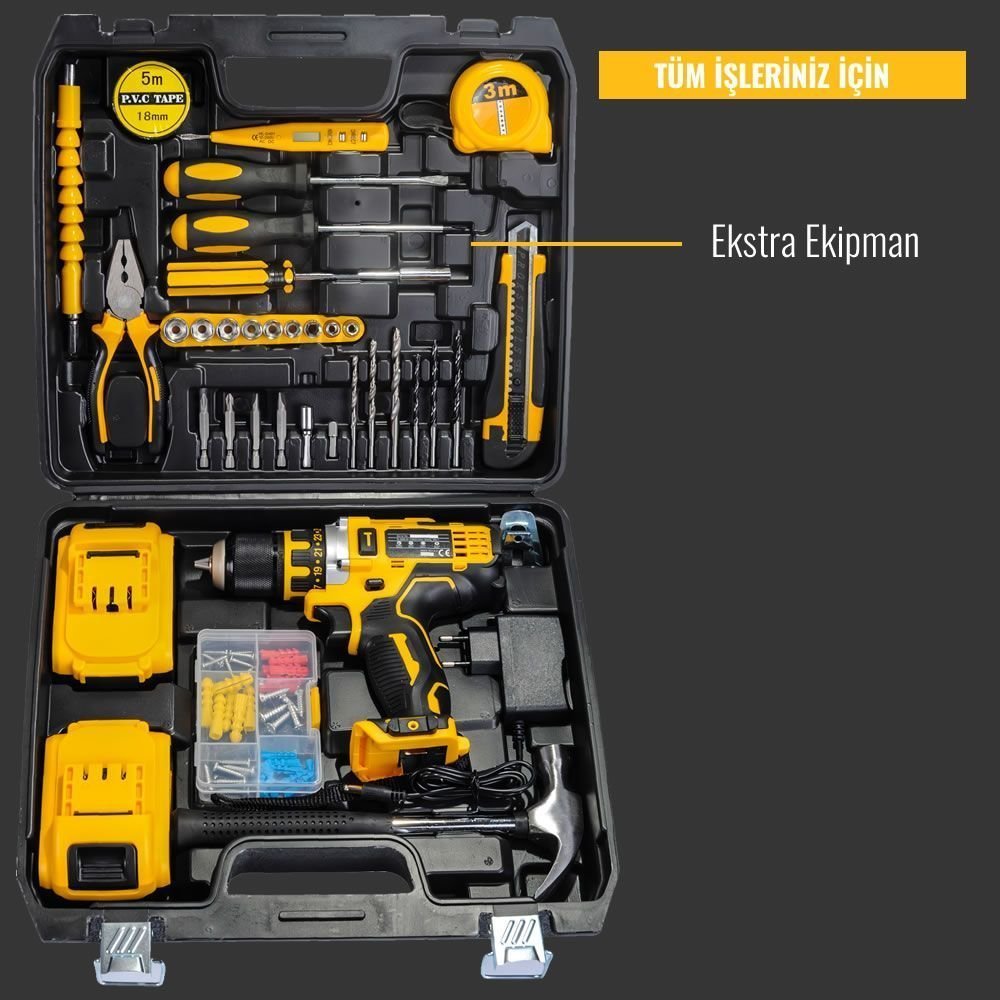 Dewalt plus çift akülü vidalama matkap modelleri ve fiyatı