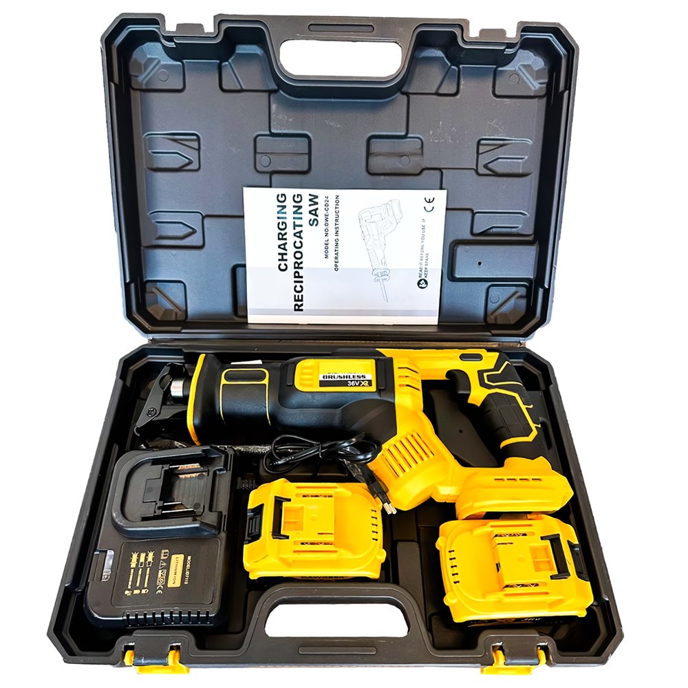 DewaltPlus EEA315 Akülü Tilki Kuyruğu Testere 36v 5ah (Sarı) testere ve fiyatları