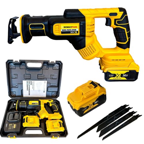 DewaltPlus EEA315 Akülü Tilki Kuyruğu Testere 36v 5ah (Sarı)