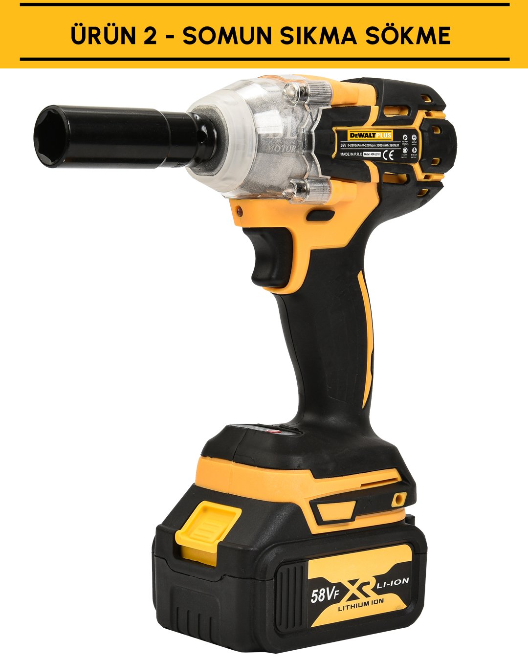 Dewalt Plus EEA392 Akülü Ultra 4lü Set Makina somun sıkma sökme özellikleri