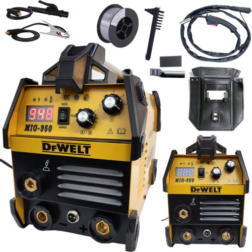 DfWelt EEA436 MIG950 3 Fonksiyonlu Tig Mma Mig Gazsız Gaz Altı Kaynak Makinesi
