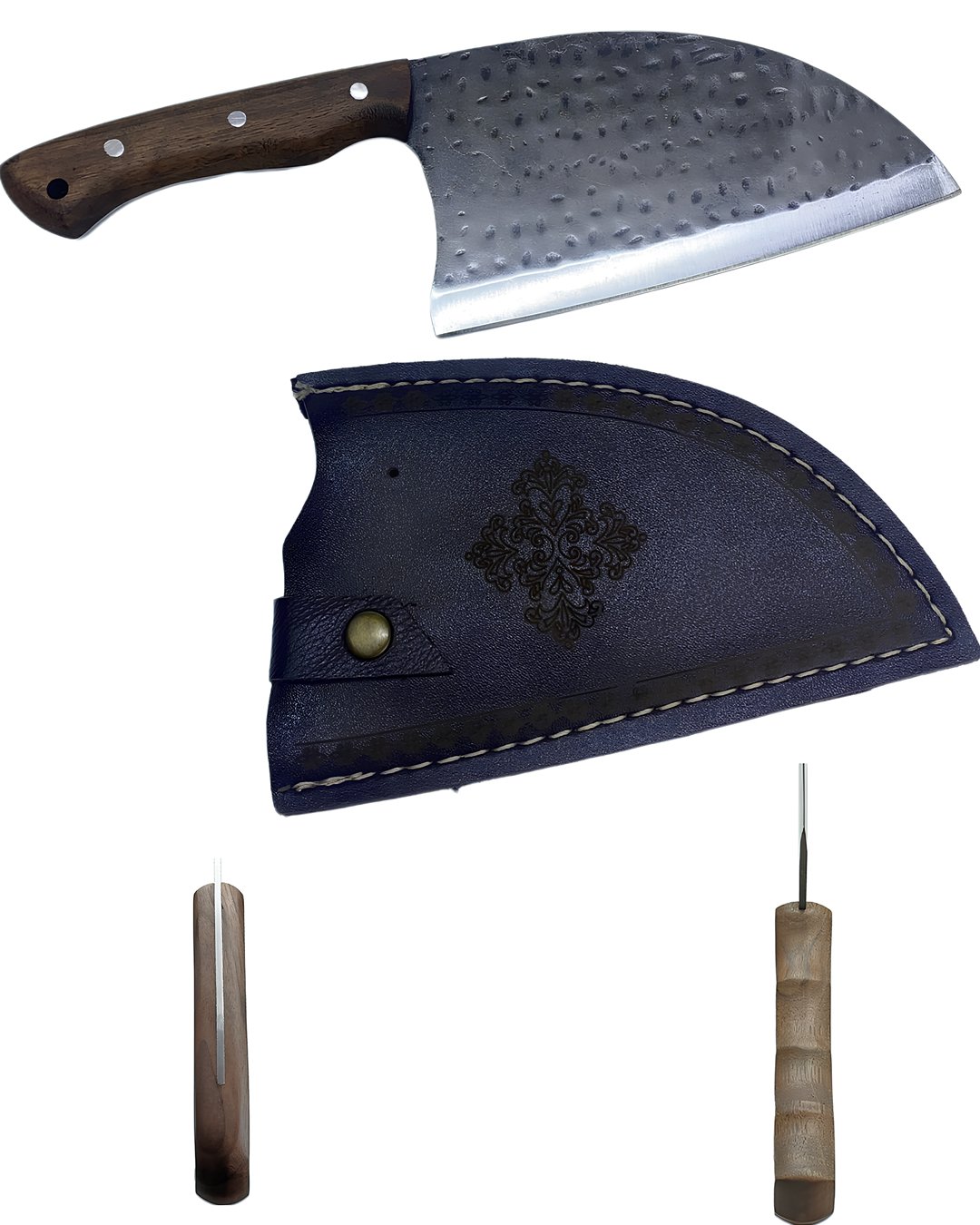 Ekinler El Yapımı EEA410 Ahşap Saplı Şef Bıçağı ÖZELLİKLERİ