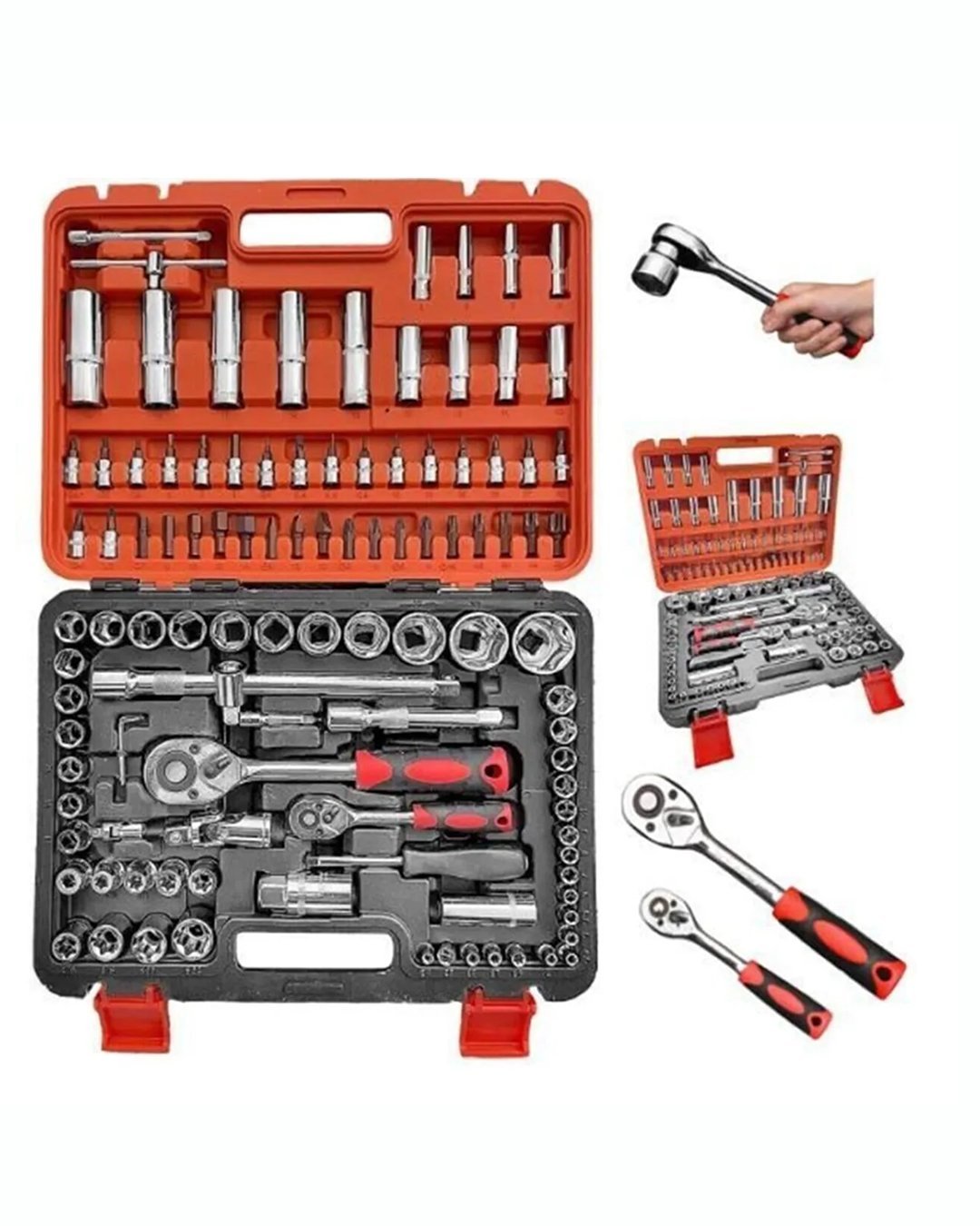 Ekinler EEA261  Profesyonel 108 Parça Usta Lokma Takımı Parlak Çelik özellikleri