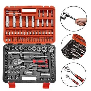 Ekinler EEA261 Profesyonel 108 Parça Usta Lokma Takımı Parlak Çelik