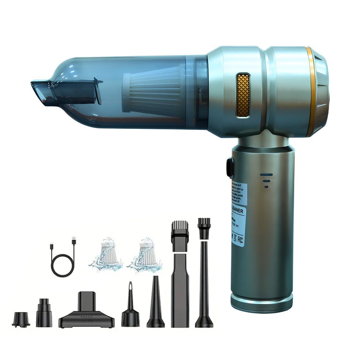 Ekinler EEA466 Plus Yeni Kablosuz Şarjlı Mini Süpürge Gri