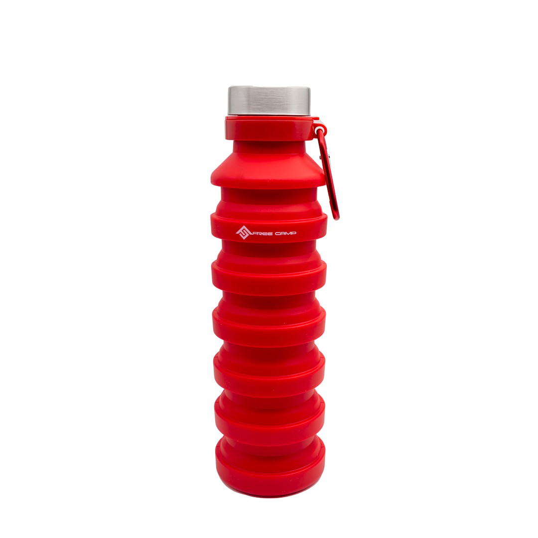 FreeCamp FC-205266-KRM Katlanır Karabinalı Matara 220 ml Kırmızı yorumları