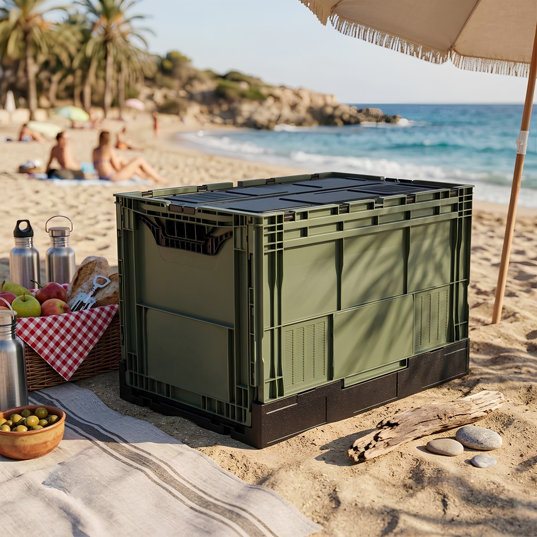 FreeCamp FC-205987-80 Katlanır Kamp Kasası Kapaklı 80 Litre özellikleri