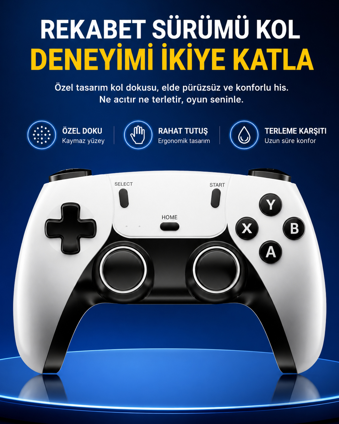 Gs5 Pro Kablosuz Çift Kol Yeni Nesil Oyun Konsolu Uyumlu 4k-hdmı 53 Emulatör 20000 Oyunlu 2.4g Gaming Atari oyun kolu özelliği