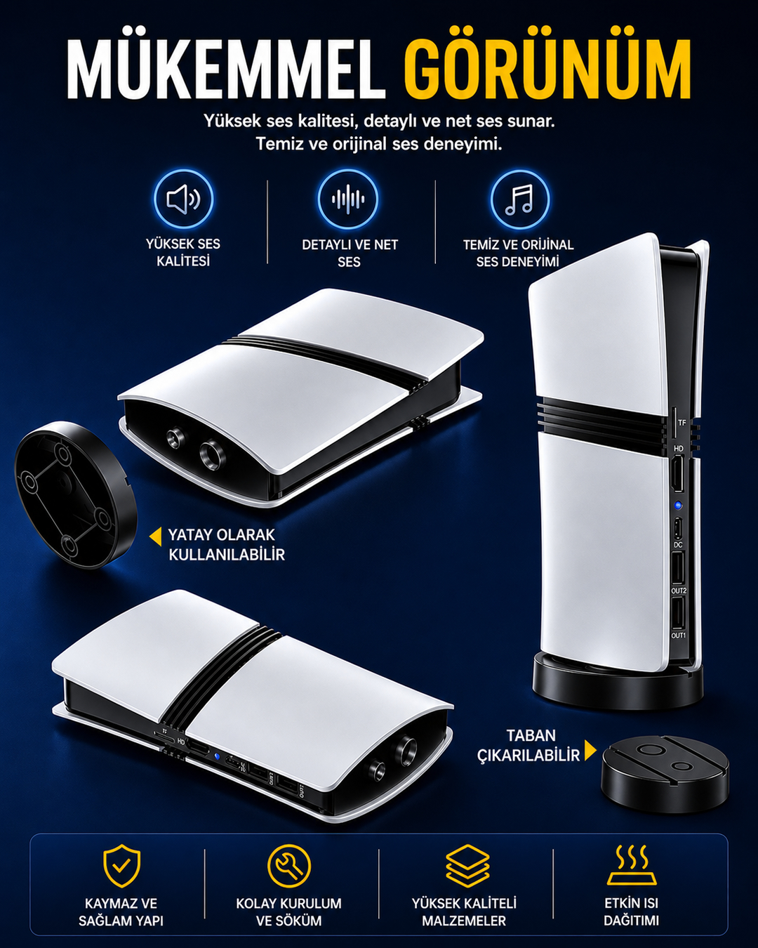 Gs5 Pro Kablosuz Çift Kol Yeni Nesil Oyun Konsolu Uyumlu 4k-hdmı 53 Emulatör 20000 Oyunlu 2.4g Gaming Atari teknik özellikler
