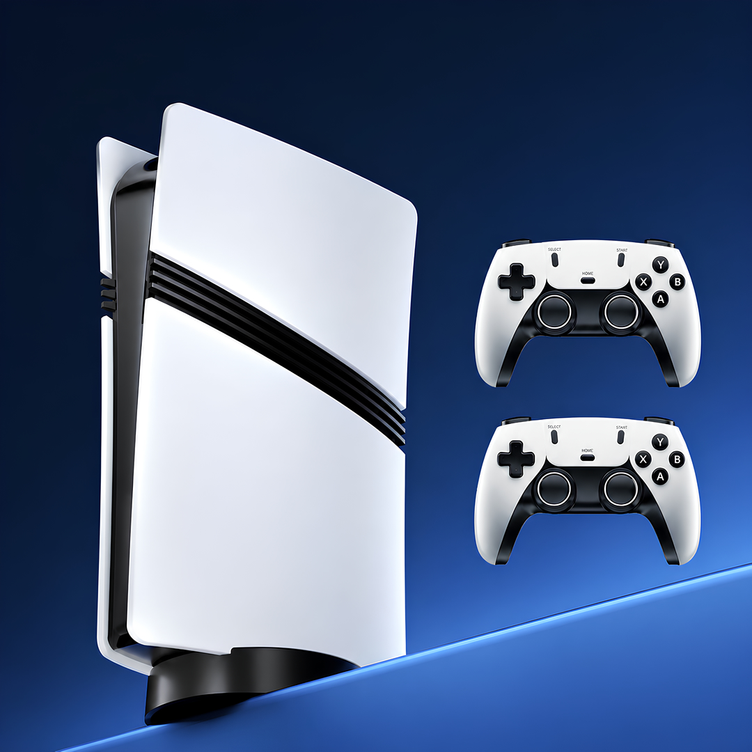 Gs5 Pro Kablosuz Çift Kol Yeni Nesil Oyun Konsolu Uyumlu 4k-hdmı 53 Emulatör 30000 Oyunlu 2.4g Gaming Atari
